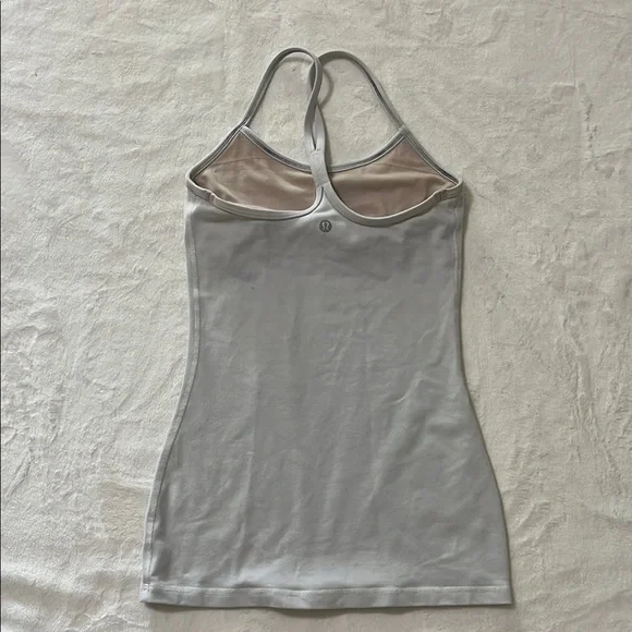 lululemon athletica Light Gray Racerback Tank Top - Picture 2 of 9